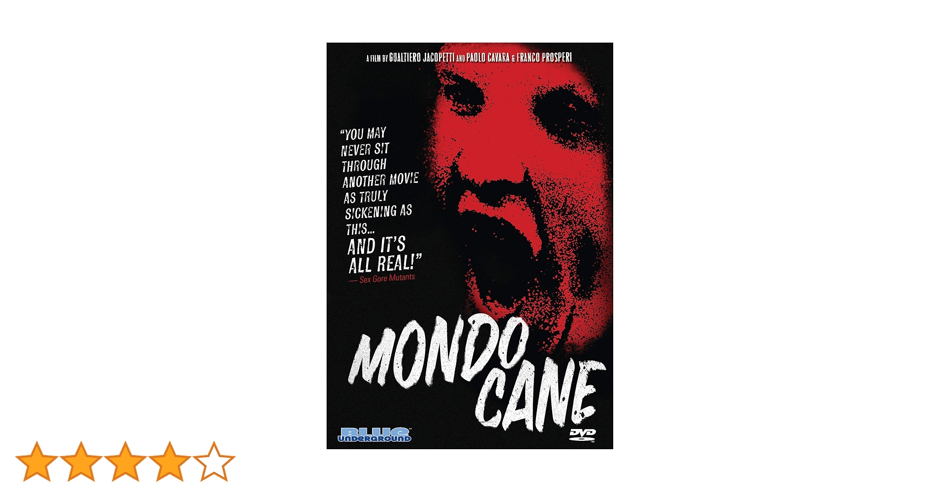 Amazon.co.jp: Mondo Cane (Full Col Sub Dol) : DVD
